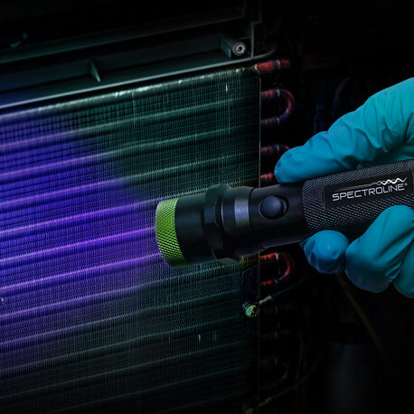 Find Water Leaks with UV Dye