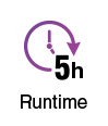 5 Hr Runtime