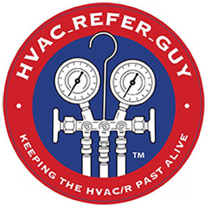 HVAC_Refer_Guy شعار العلامة التجارية