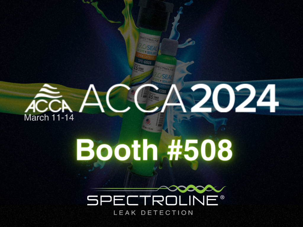 Spectroline Leak Detection is Exhibiting at ACCA 2024 Spectroline