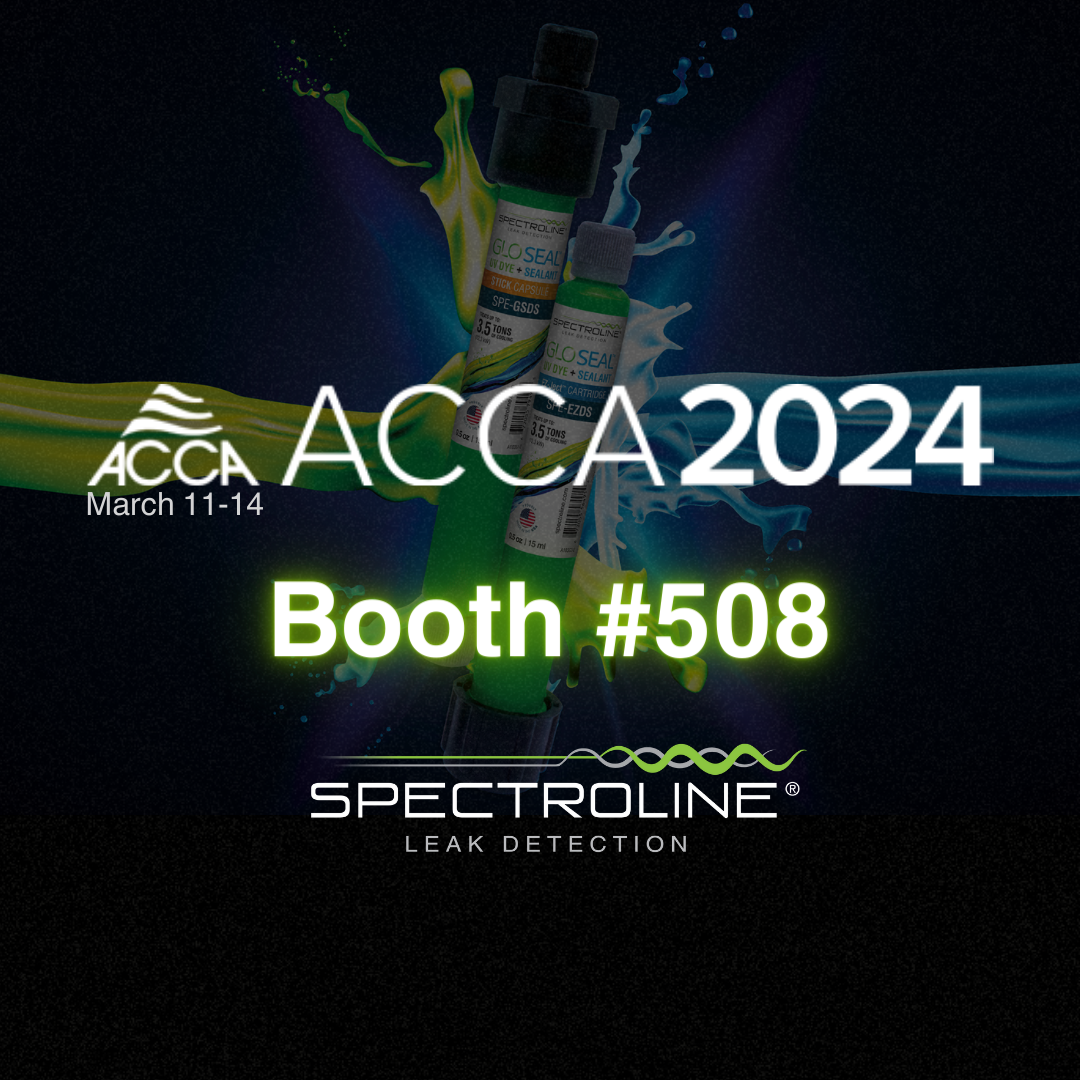 Spectroline Leak Detection is Exhibiting at ACCA 2024 Spectroline