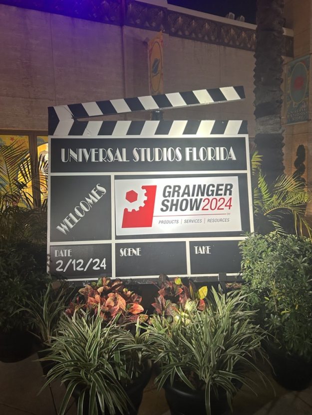 Spectroline at Grainger Show 2024 in Orlando Universal Studios