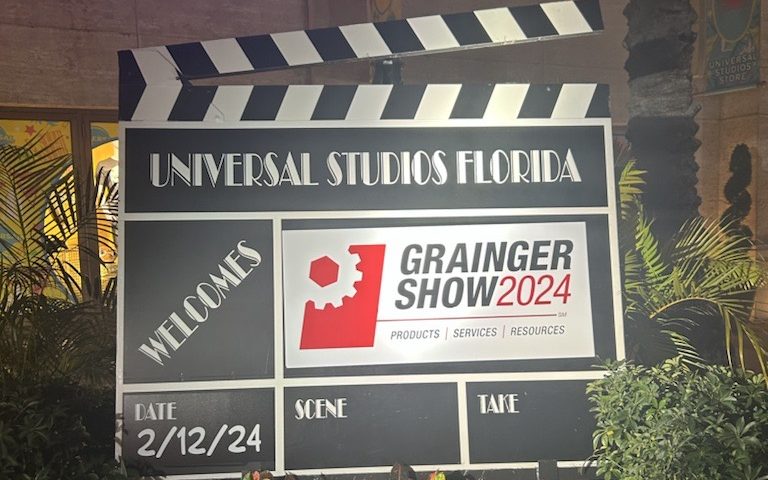 Spectroline na Grainger Show 2024 em Orlando Universal Studios
