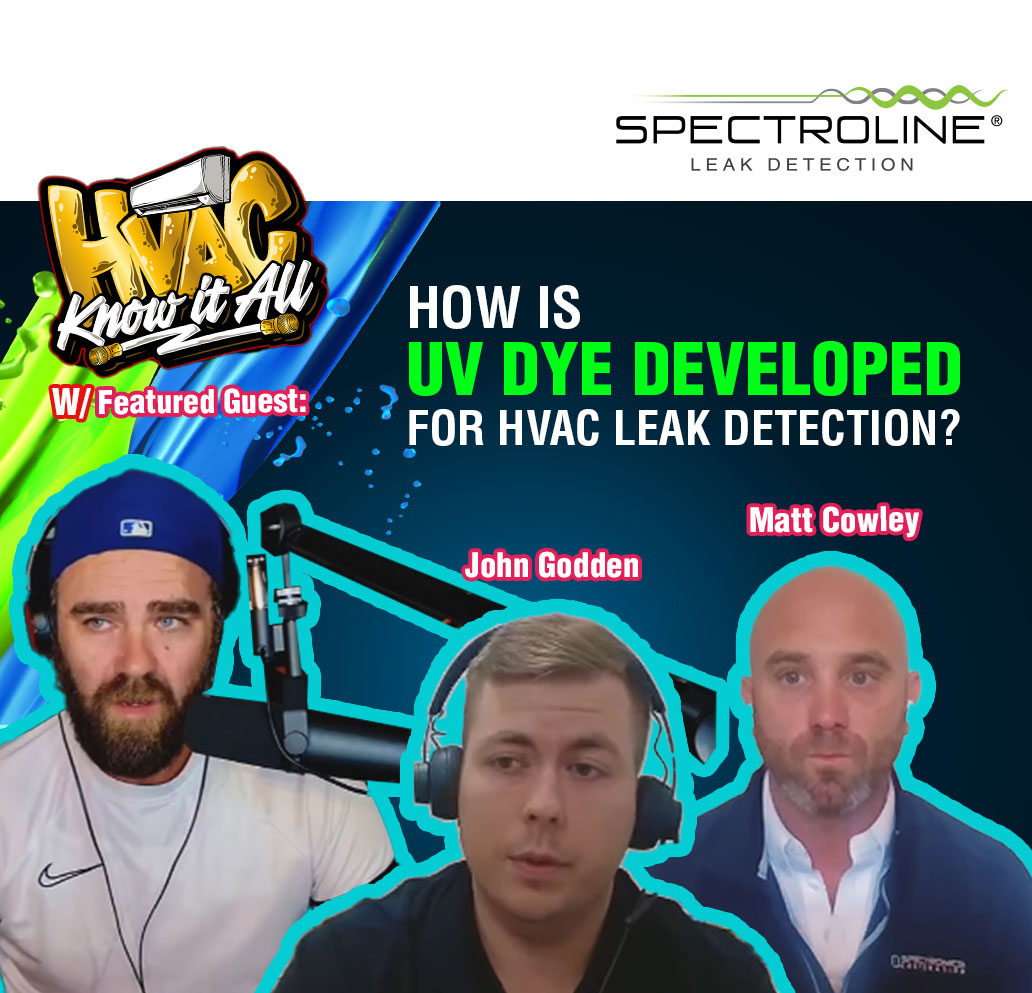 HVAC know it all podcast with Spectroline Experts